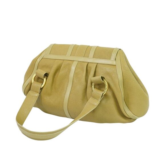 Bulgari Gold Leather Handbag (Pre-Owned) - Picture 2 of 16